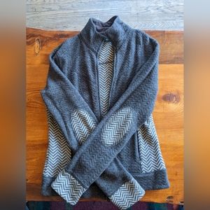 Prana full zip sweater